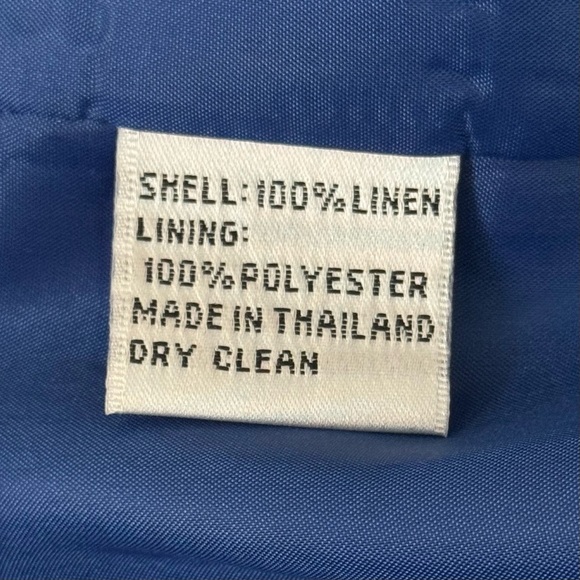 Talbots Irish Linen V-Neck Sheath Dress - Picture 4 of 5